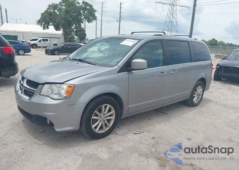 2018 Dodge Grand Caravan Sxt из США, поврежденный, VIN 2C4RDGCG3JR283109